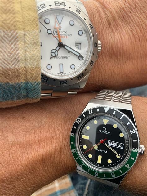 rolex x timex|rolex vs bulova.